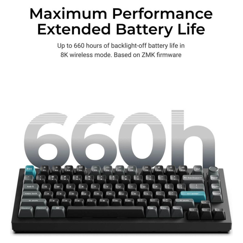 Keychron KEYBOARD WRL Q1 ULTRA/BLACK Q1U-M4 KEYCHRON