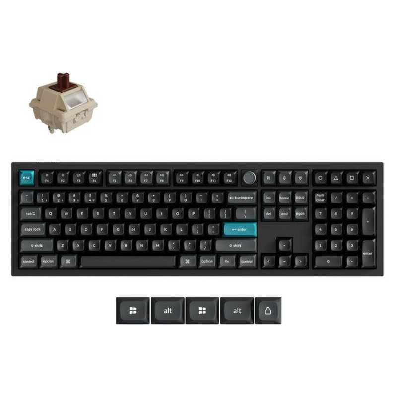 Keychron KEYBOARD WRL Q6 ULTRA/BLACK Q6U-M3 KEYCHRON