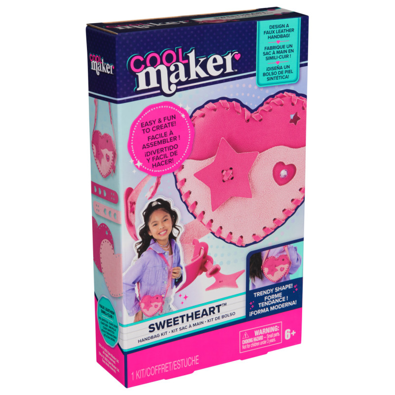 Cool Rotaļu komplekts Rozā sirds somiņa