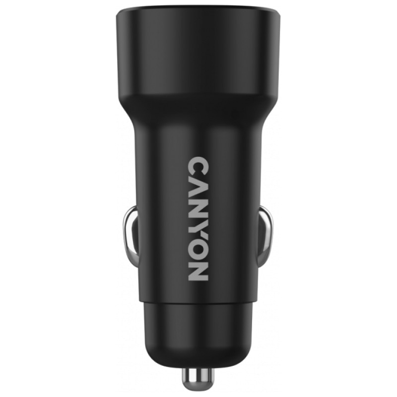 Canyon car charger OnDrive 24  24W 2xUSB-A Black