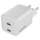 Canyon charger CU45CC GaN 45W 2xPD EU White