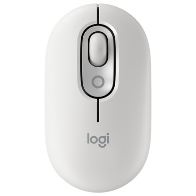 Logitech POP Mouse with emoji - OFF-WHITE - BT  - EMEA28i-935 - FY25,TERRA