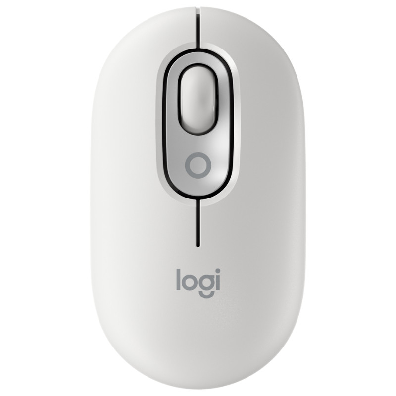 Logitech POP Mouse with emoji - OFF-WHITE - BT  - EMEA28i-935 - FY25,TERRA