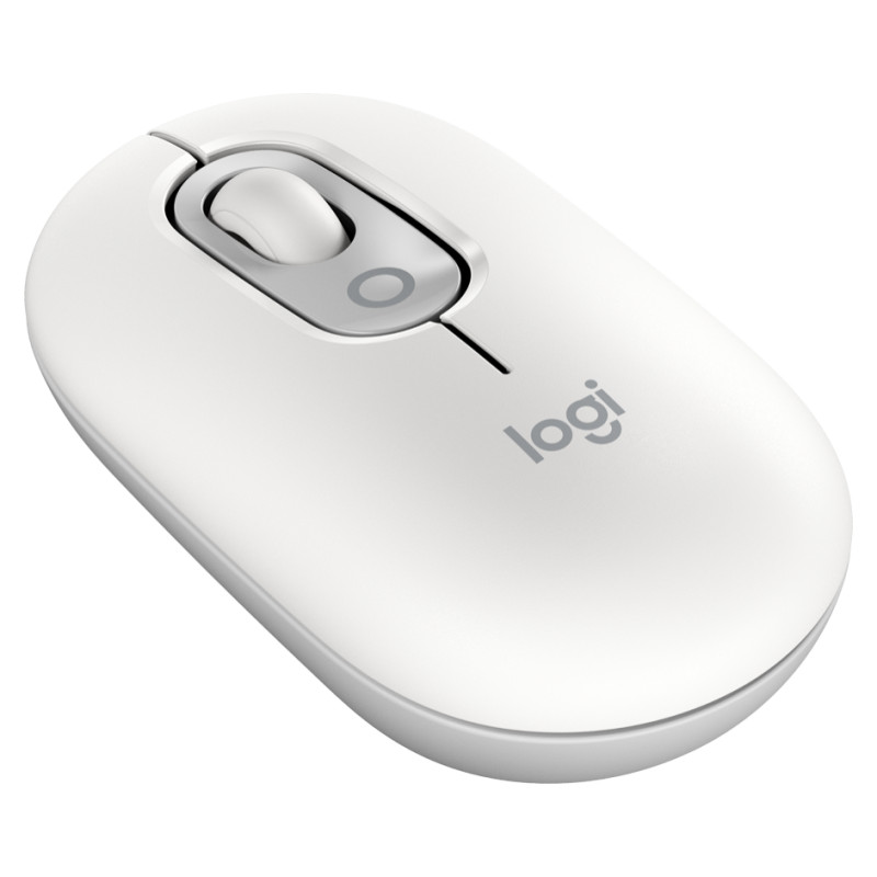 Logitech POP Mouse with emoji - OFF-WHITE - BT  - EMEA28i-935 - FY25,TERRA