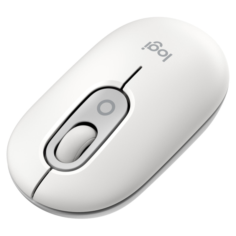Logitech POP Mouse with emoji - OFF-WHITE - BT  - EMEA28i-935 - FY25,TERRA