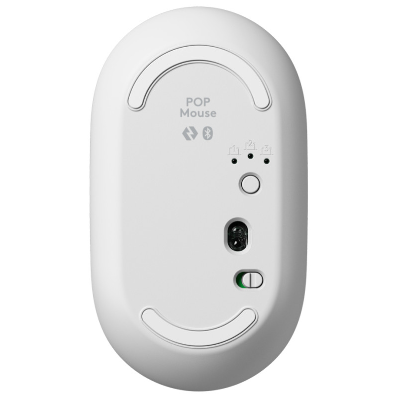 Logitech POP Mouse with emoji - OFF-WHITE - BT  - EMEA28i-935 - FY25,TERRA