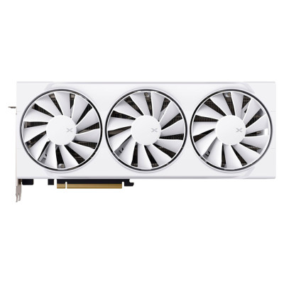 XFX Swift AMD Radeon RX 9070XT White Triple fan Gaming Edition with 16GB GDDR6 HDMI 3xDP, AMD RDNA 4