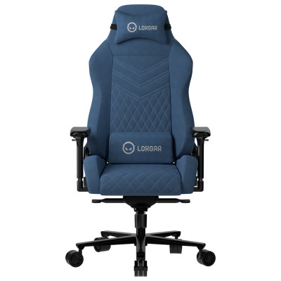 Lorgar Ace 422, Gaming chair, Anti-stain durable fabric, 1.8 mm metal frame, multiblock mechanism, 4D armrests, 5 Star aluminium base, Class-4 gas lift, 75mm PU casters, Blue