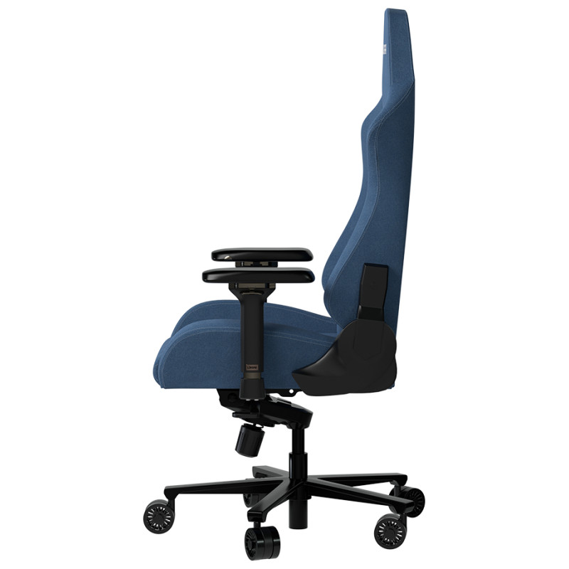 Lorgar Ace 422, Gaming chair, Anti-stain durable fabric, 1.8 mm metal frame, multiblock mechanism, 4D armrests, 5 Star aluminium base, Class-4 gas lift, 75mm PU casters, Blue