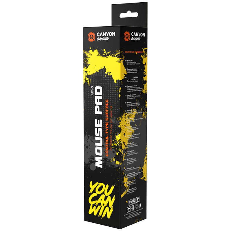 Canyon pad MP-3 350x250mm Black