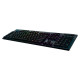 Logitech G915 TKL LIGHTSPEED Wireless Mechanical Gaming Keyboard - CARBON - NORDIC - TACTILE