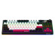 Lorgar KBP70TKLW, Wireless TKL Mechanical Gaming Keyboard Pro, Black/red, EN layout