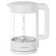 Aeno Electric Kettle, white, 220-240V, 1850-2200W, 1.7L, Keep warm 30 min, 40,60,80,90,100, console in Handle