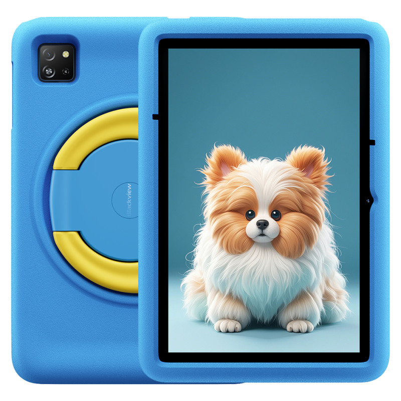 Blackview Tab A6 Kids WiFi 10.1-inch HD+ IPS 800x1280 A523 Octa-core 1.8GHz 4GB/128GB 5100mAh NO Charger 5MP Front/8MP Rear camera Android 14 Ocean Blue