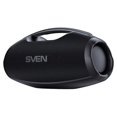 Sven Portable speaker SVEN PS-990, black, power output 180W (RMS), TWS, Bluetooth, RGB backlight, Waterproof (IPx7), USB, Lithium battery, Battery life &ndash; up to 16 hours