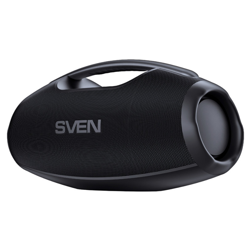 Sven Portable speaker SVEN PS-990, black, power output 180W (RMS), TWS, Bluetooth, RGB backlight, Waterproof (IPx7), USB, Lithium battery, Battery life &ndash; up to 16 hours