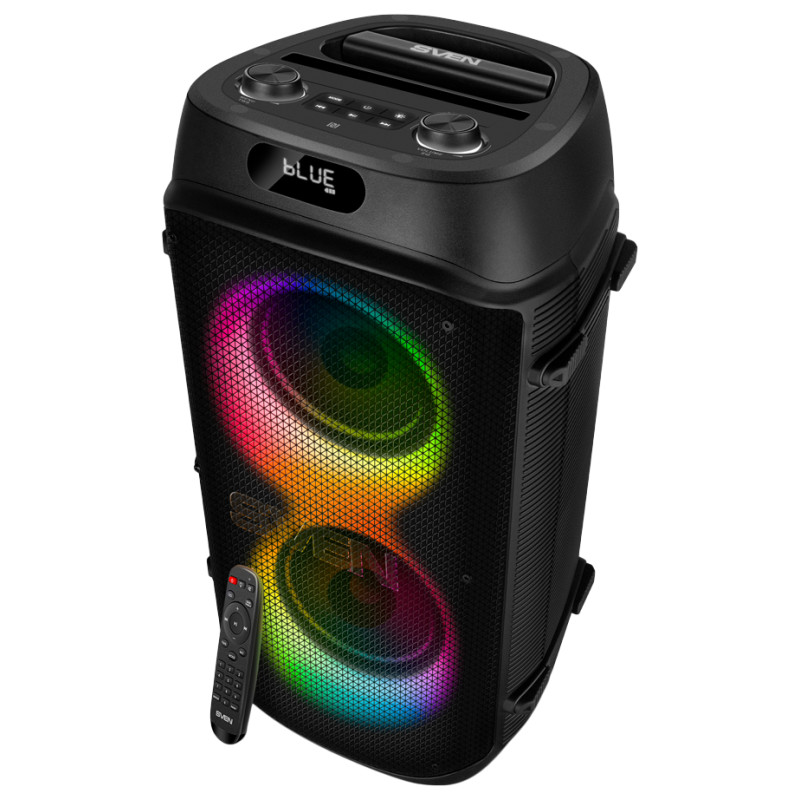 Sven PS-850, (100W, TWS, Bluetooth, FM, USB, microSD, LED-display, 8000mAh)