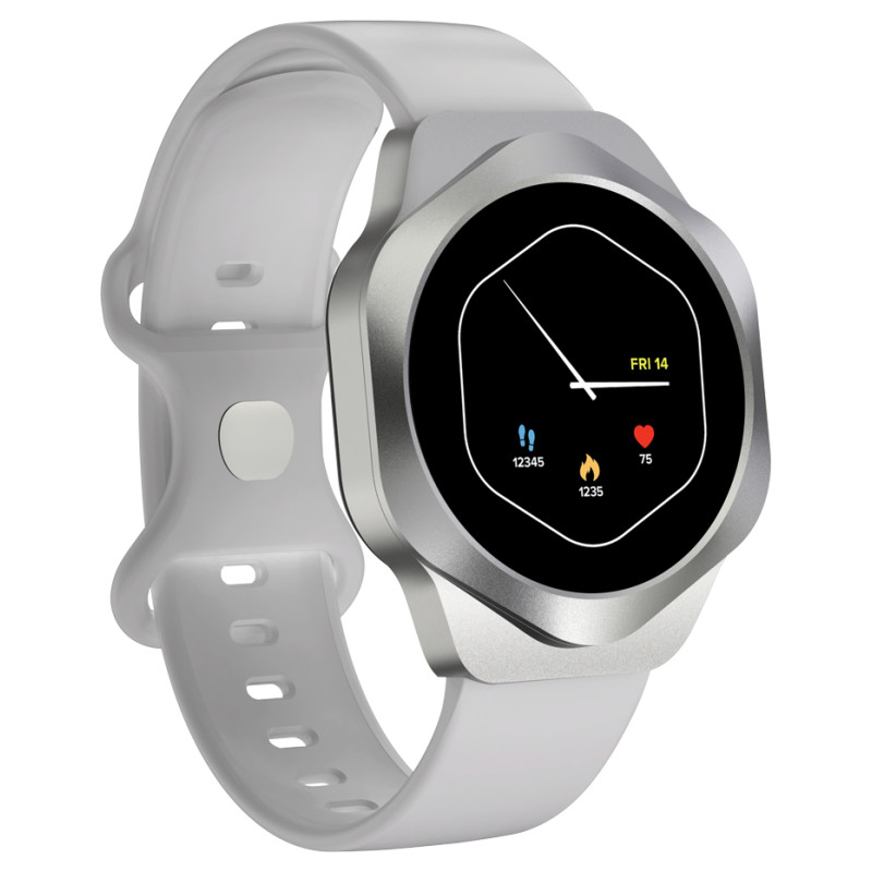 Canyon Smart Watch Hexagon 88 BT-CALL Silver