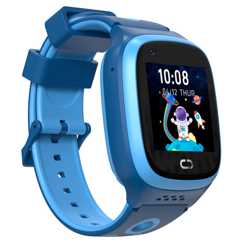 Canyon Kids Watch ZEFIR KW-49 E-SIM 4G GPS WiFi Video Music Games English learning, Blue