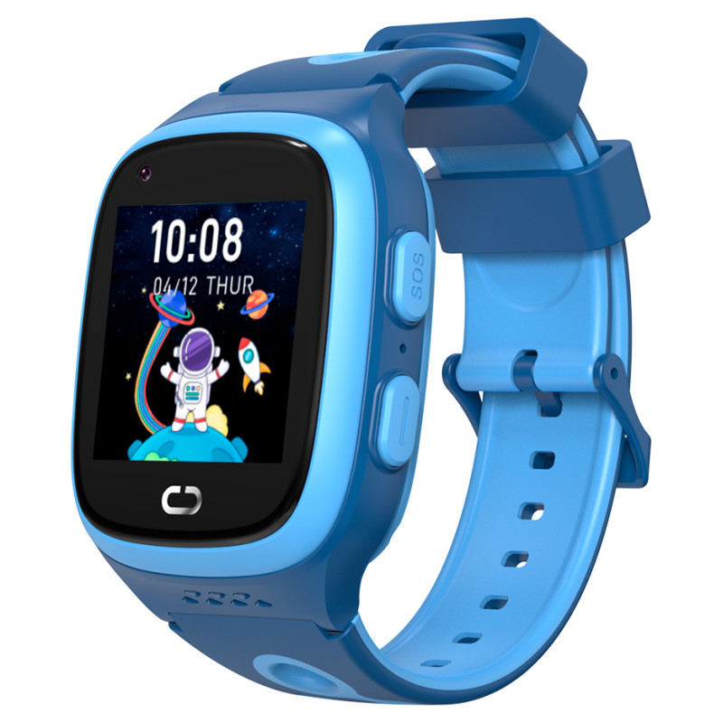 Canyon Kids Watch ZEFIR KW-49 E-SIM 4G GPS WiFi Video Music Games English learning, Blue