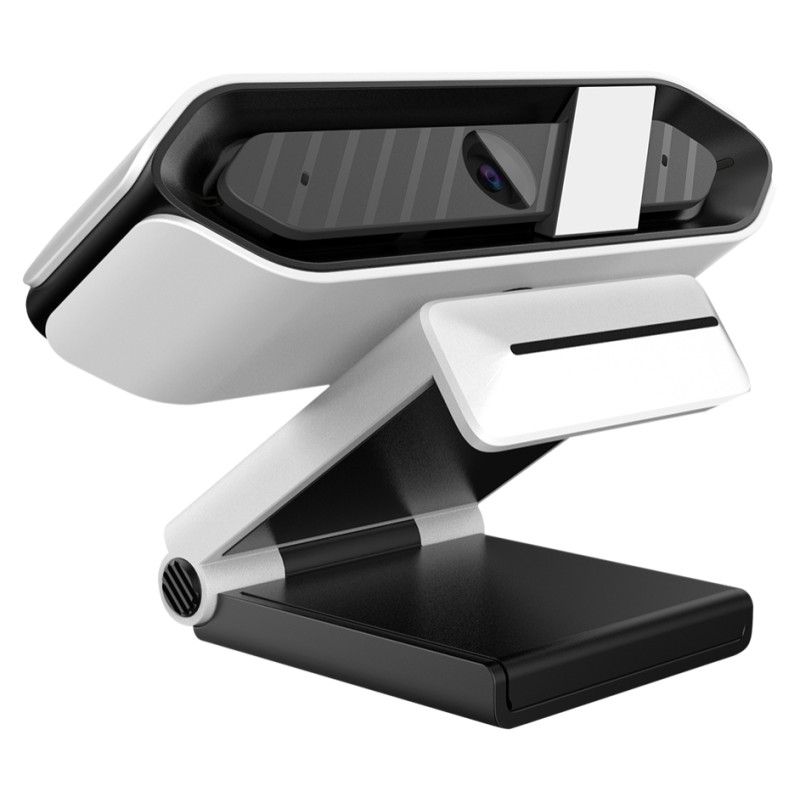 Lorgar Rapax 701, Streaming Camera,2K 1080P/60fps, 1/3'',4Mega CMOS Image Sensor, Auto Focus, Built-in high sensivity low noise cancelling Microphone,white coating color, USB 2.0 Type C , L=2000mm, size: 105x46.8x62.5mm, Weight: 108g