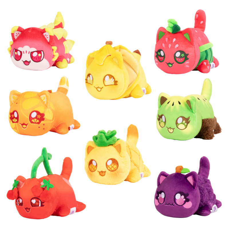 Aphmau MeeMeow Mistiskā mīkstā rotaļlieta "Fruit", 15 cm