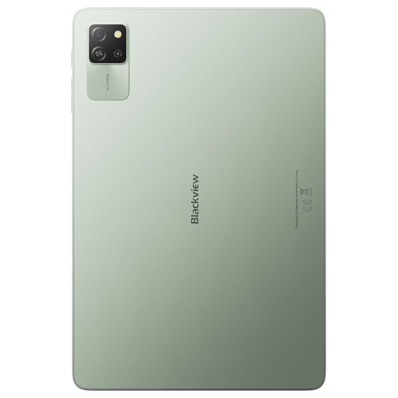 Blackview Tab 60 WiFi 4GB/128GB, 10.1-inch HD IPS 800x1340, Octa-core 1,8GHz, 5MP Front/8MP Back Camera, Battery 5100mAh, USB Type-C, Android 14, Green