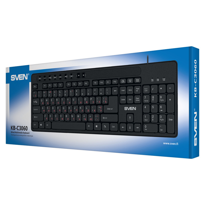 Sven Keyboard SVEN KB-C3060 black