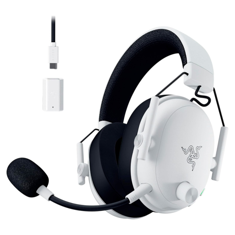 Razer BlackShark V3, Wireless Esports Headset, White Edition