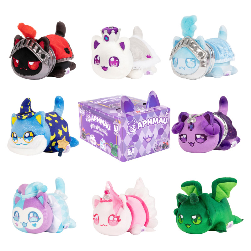 Aphmau MeeMeow Mistiskā mīkstā rotaļlieta "Royals", 15 cm