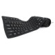 Gembird KEYBOARD FLEXIBLE USB ENG/BLACK KB-109F-B GEMBIRD