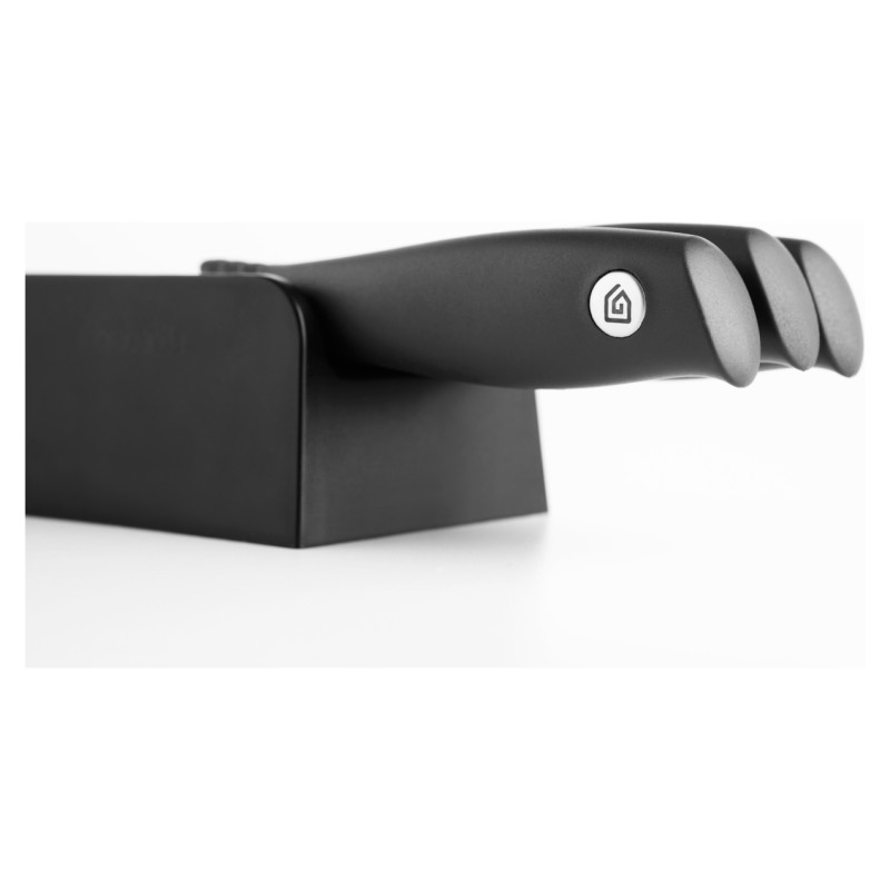 Brabantia Atvilktņu nažu bloks un naži Tasty+, Dark Grey - 123023