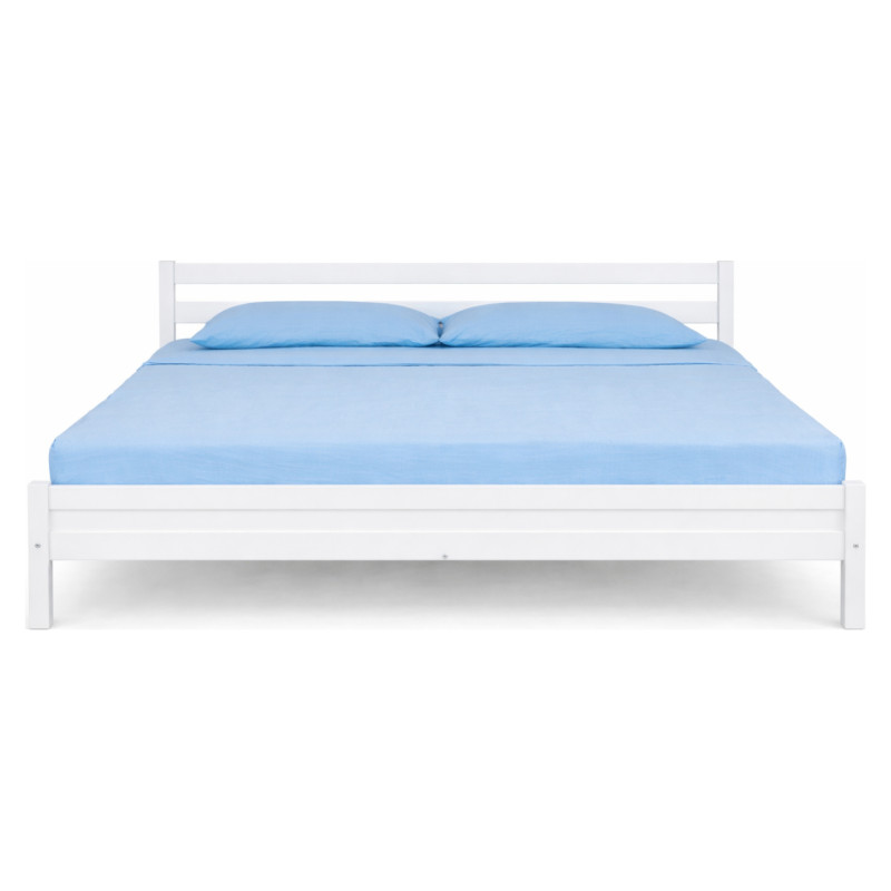 Emis Koka gulta "Elis" 120x200 / Balts