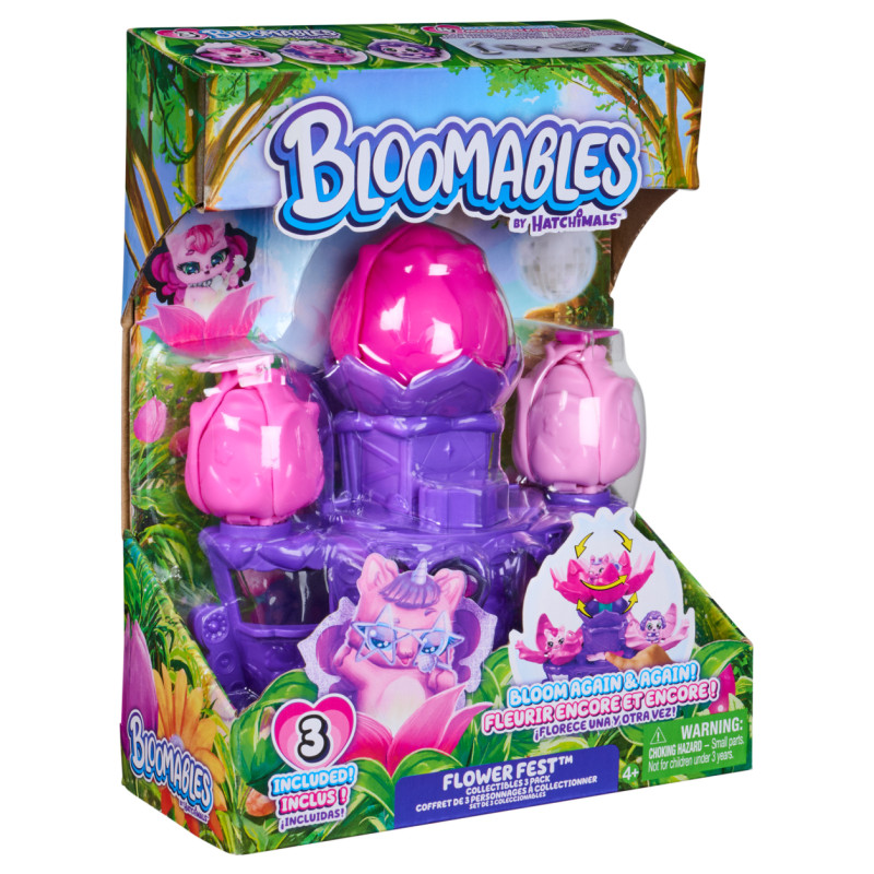 Hatchimals Rotaļu komplekts Flower Fest, 3 gab.