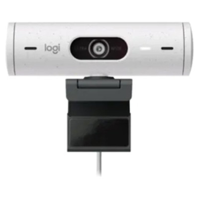 Logitech BRIO 500 Full HD Webcam - OFF-WHITE - USB-C