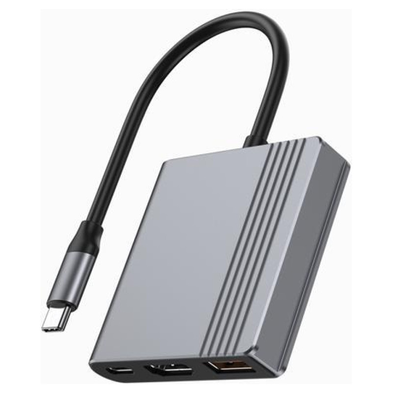 Gembird I/O ADAPTER USB-C TO HDMI/USB3/3IN1 A-CM-COMBO3-05 GEMBIRD