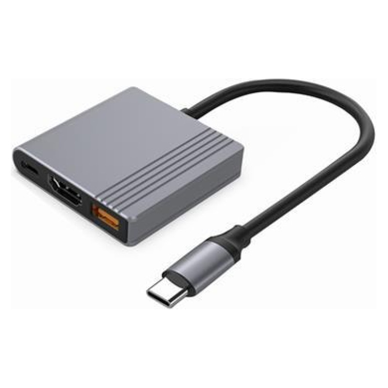 Gembird I/O ADAPTER USB-C TO HDMI/USB3/3IN1 A-CM-COMBO3-05 GEMBIRD