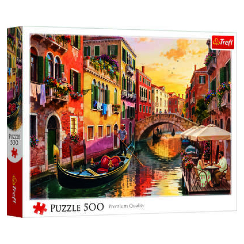 Trefl Puzle Venēcija, 500 gab.