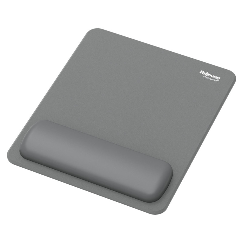 Fellowes MOUSE PAD WRIST REST/GREY 100142556 FELLOWES