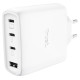 Trust MOBILE CHARGER WALL MAXO 65W/4-PORT GAN WHITE 26068 TRUST