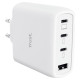 Trust MOBILE CHARGER WALL MAXO 65W/4-PORT GAN WHITE 26068 TRUST