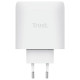 Trust MOBILE CHARGER WALL MAXO 65W/4-PORT GAN WHITE 26068 TRUST