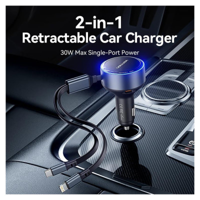 Vention MOBILE CHARGER CAR USB/3P BLACK FFOB0 VENTION