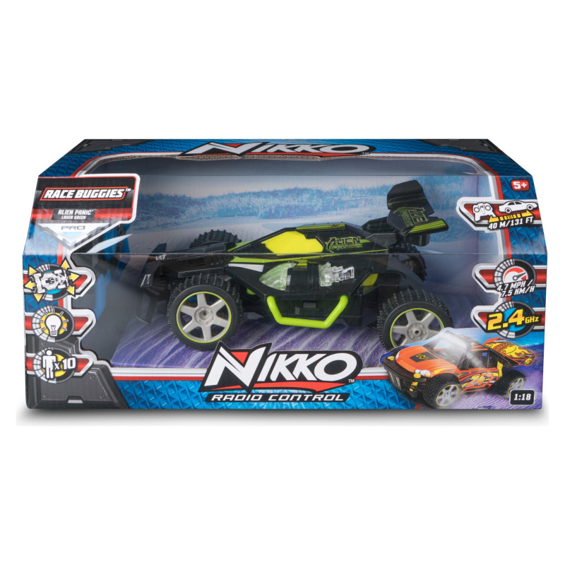 Nikko Sacīk&scaron;u auto ar gaismas funkciju, mērogs 1:18