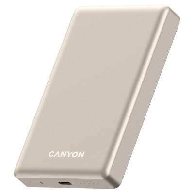 Canyon power bank OnPower 510 slim Magnetic 10000 mAh PD20W Beige