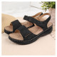 Inny eVento W EVE223D black wedge sandals (39)