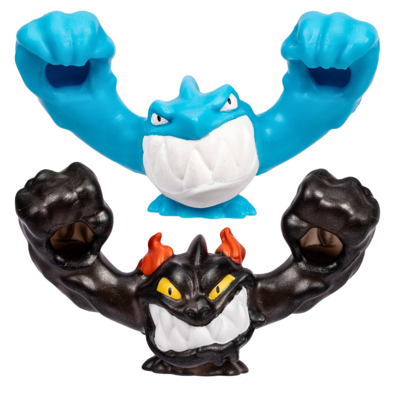 Goo Jit Zu HEROES OF GOO JIT ZU Meteor Madness Goo Slingers dubultiepakojums