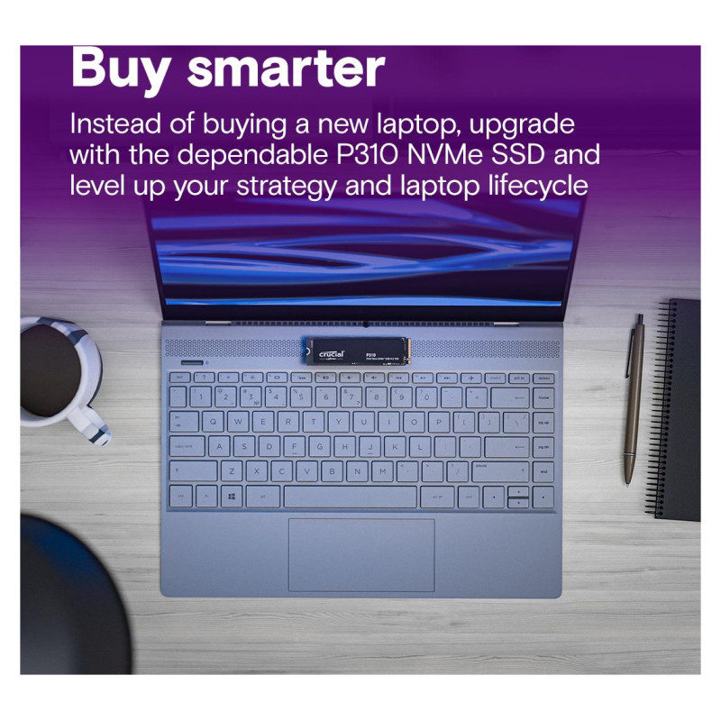 Crucial SSD|CRUCIAL|800xTBW rating|Read speed 7100 MB/s|Write speed 6000 MB/s|NVMe Yes|PCI Express 4.0|M.2|4000 GB|CT4000P310SSD8