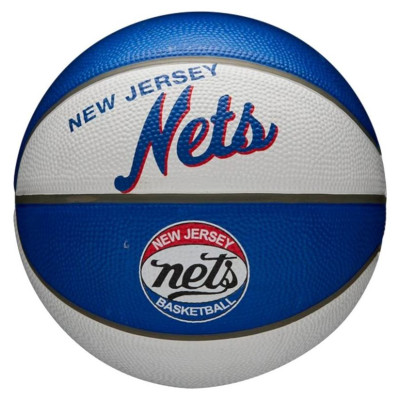Wilson NBA Team Retro Brooklyn Nets Mini Ball WTB3200XBBRO (3)