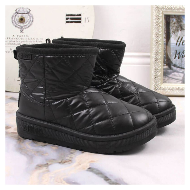 Big Star Quilted winter boots Big Star Jr INT1793B (34)